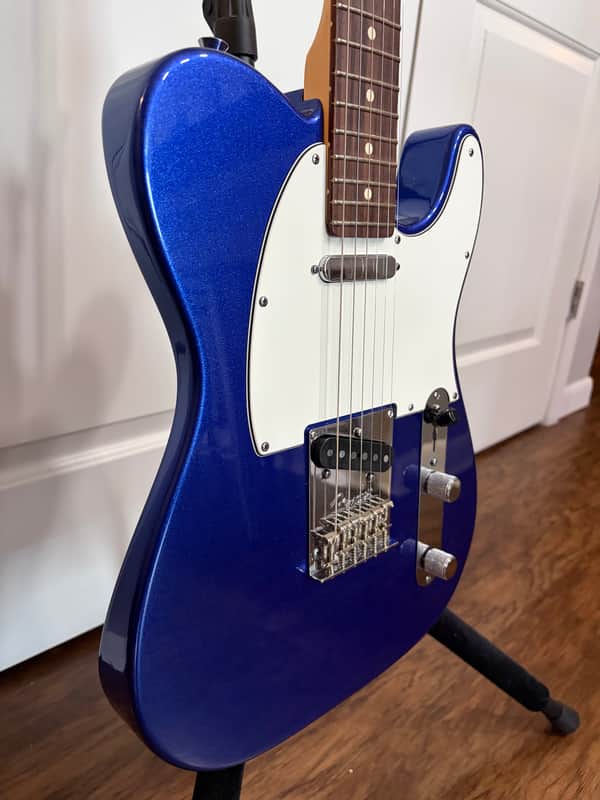 Fender American Standard Telecaster with Rosewood Fretboard 2013 - 2014 - Mystic Blue image 1