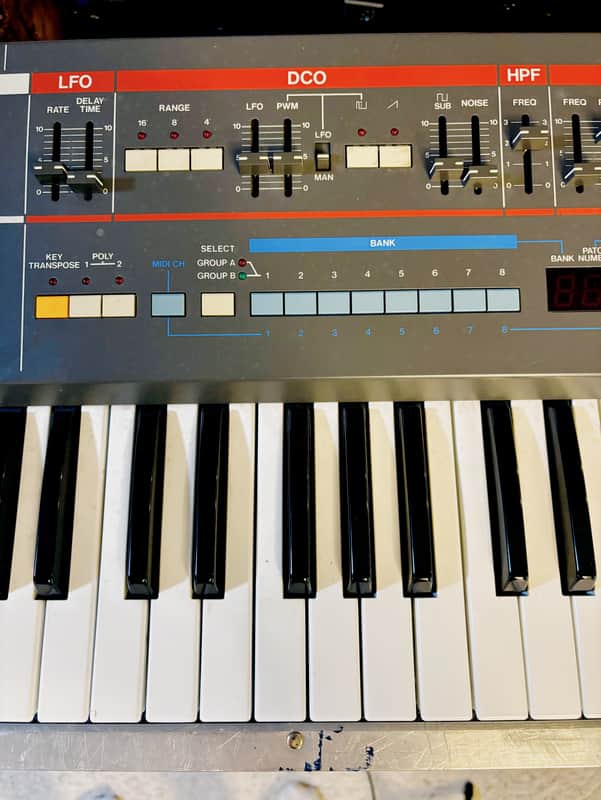 Roland Juno-106 | New Chips | Hardshell Case | Reverb