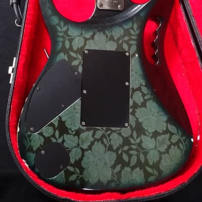 1991 Ibanez JEM 77 BFP Blue Floral Pattern Steve Vain Collectable Clean Board image 16