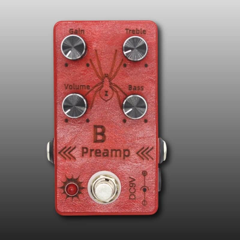 Handcrafted British-Style Distortion Preamp Pedal image 1