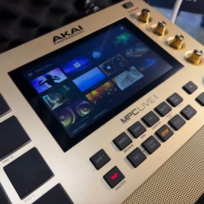 Akai Professional MPC Live II Controller Gold with case image 3