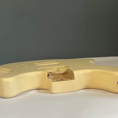 1980's Matsumoku Era Made in Japan Kramer Focus 2000 Aged White Guitar Body Floyd Ready image 23
