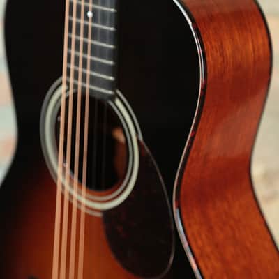 EASTMAN E1 P DLX Deluxe - All Solid Parlor - Sunburst with Fishman Presys VT image 14