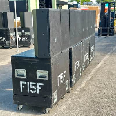 JBL VTX F15 15-inch Bi-Amplified 2-Way Loudspeakers W/ Case (LOT OF 8) THS image 7