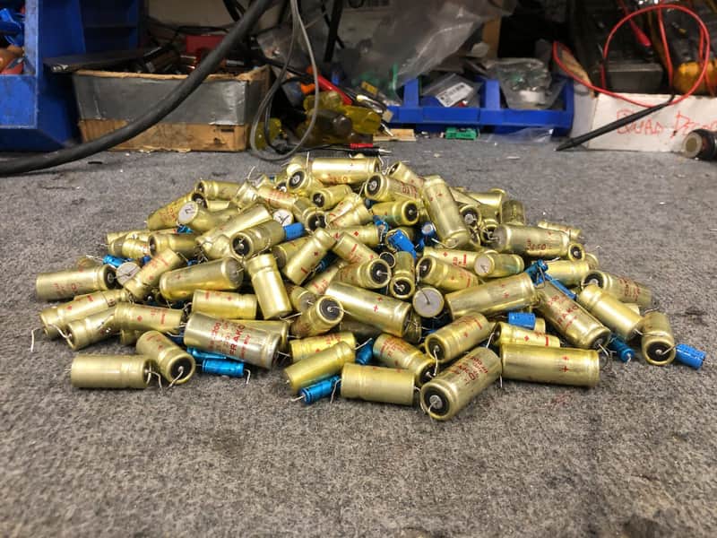 Large Lot Of Frako Vintage Capacitors- Studer A80 Marshall, Gibson image 1