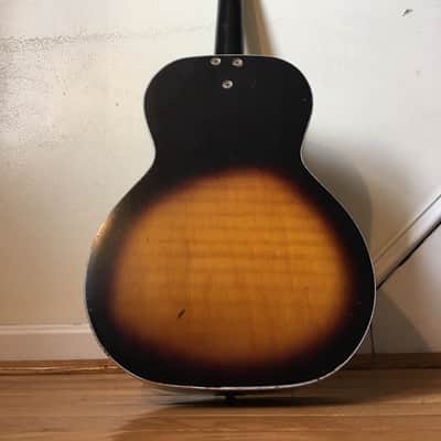 Vintage KAY "Music note" parlor guitar 50's - 60's image 7