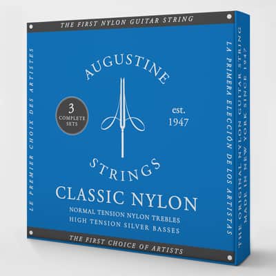 3 Pack ~ Augustine ABL Classic Blue String Set imagen 3