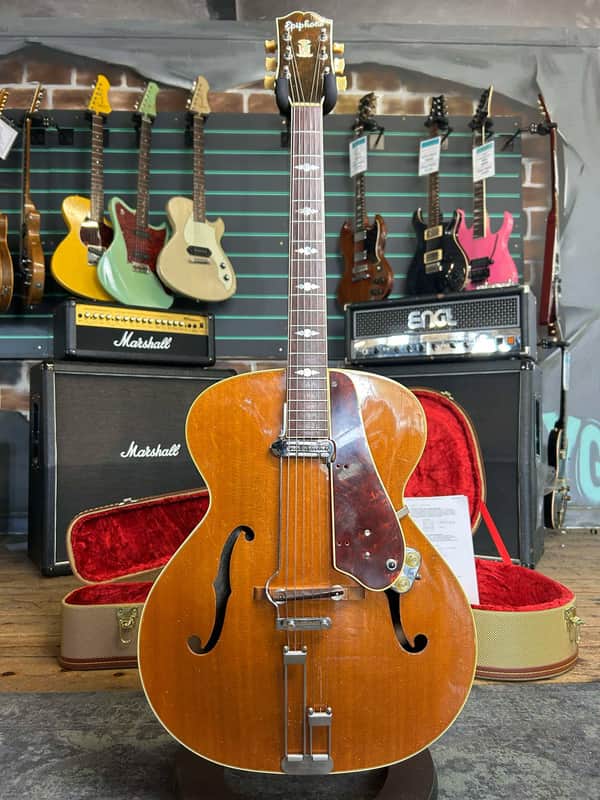 Epiphone Triumph Natural 1947 Hollow-Body Electric Guitar image 1