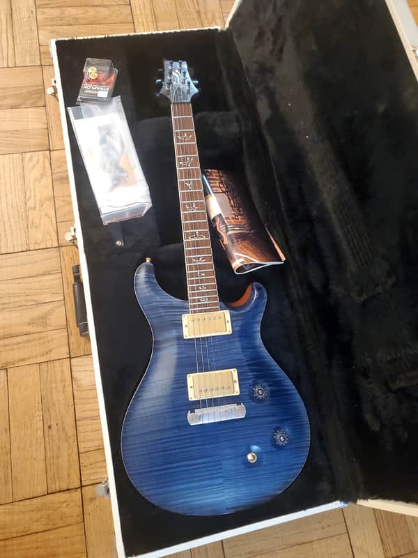 PRS 25th Modern Eagle 2 2010 - matt blue jean image 1