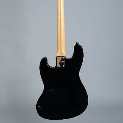 Fender Japan AJB Aerodyne Jazz Bass MIJ 2008 - Black image 8