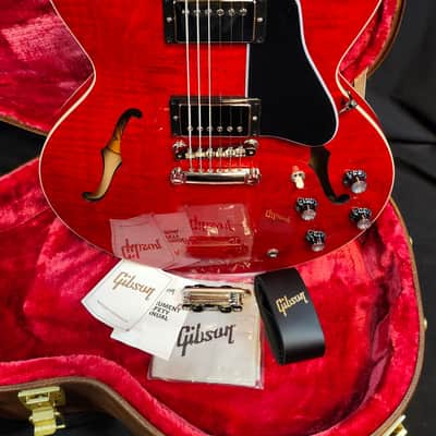 Gibson ES-335 Figured Sixties Cherry Hollowbody Guitar W/ Case image 3