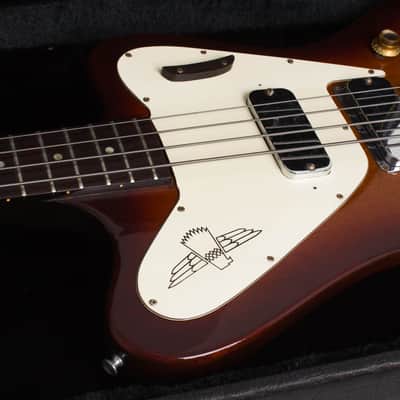 Gibson  Thunderbird IV Electric Bass Guitar (1967), ser. #000839, black hard shell case. image 15