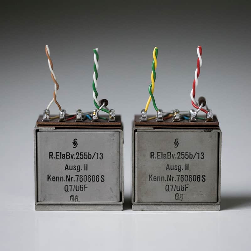 Siemens line transformer pair same as in vintage WSW dynamic modules. image 1