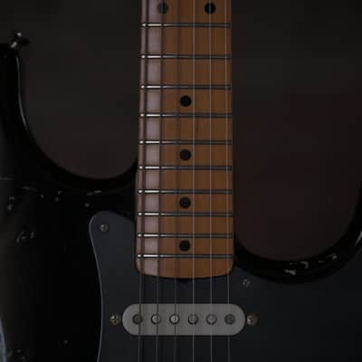 Del-Tone 50s S-Style - Black - Heavy Aging image 5
