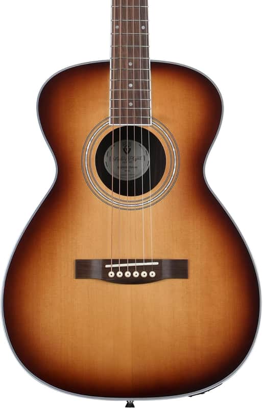 Guild M-260E Deluxe Concert Acoustic Guitar - Edge Burst image 1