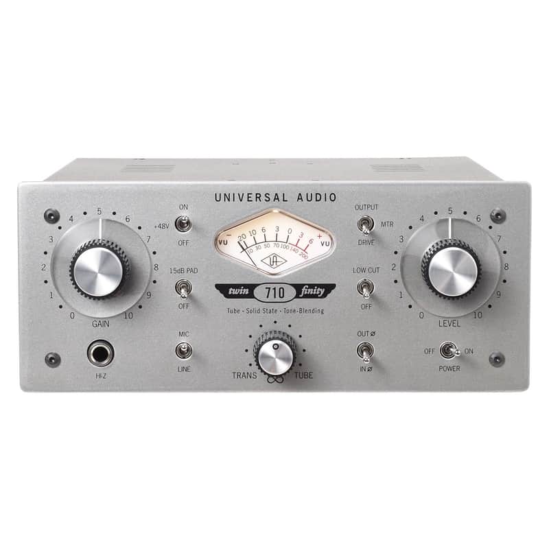 Universal Audio 710 Twin-Finity Tone Blending Mic Preamp image 1