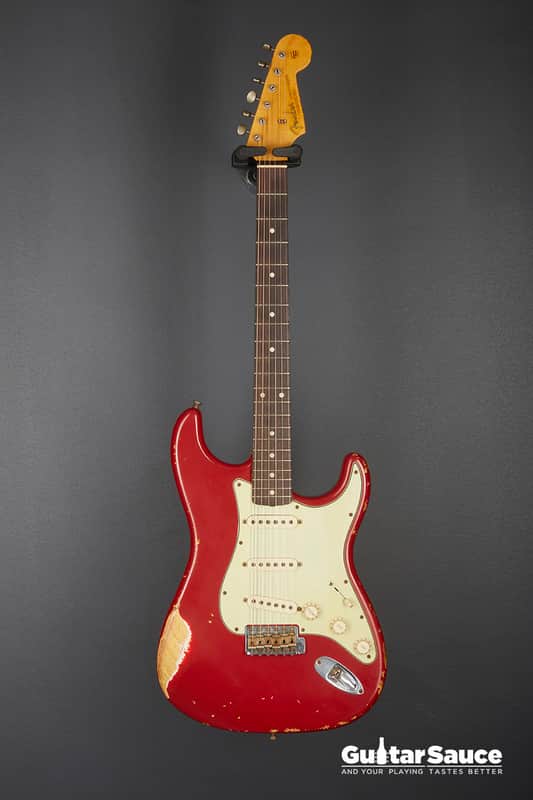 Fender Custom Shop 62 Stratocaster Dakota Red Relic 2007 Used (Cod.1528UG) image 1