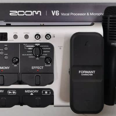 Zoom V6 Vocal Processor Voice effects processor image 1