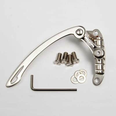 Nickel Les trem, TLT2N, Flat Arm Tremolo by Goldo image 4