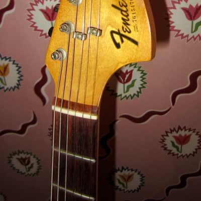 Vintage Original 1976 Fender Mustang - Sunburst Clean with Original Case image 3