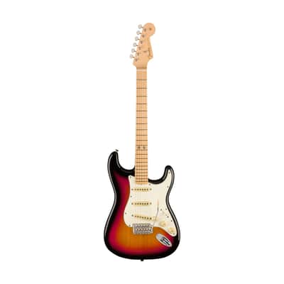 Fender Steve Lacy People Pleaser Stratocaster Electric Guitar, Maple FB, Chaos Burst image 1