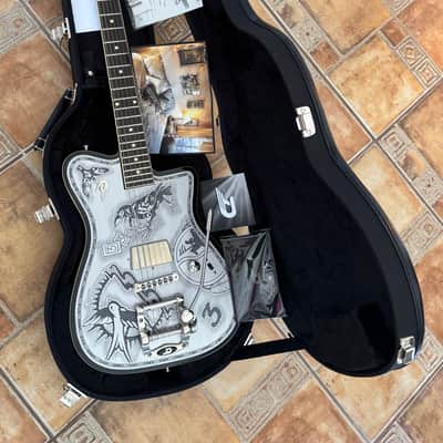 Duesenberg  Johnny Depp Jack Sparrow Limited edition Signature Series Aluminum Tattooed image 10