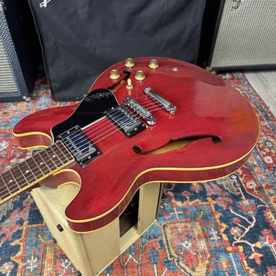 Yamaha SA700 Super Axe ES335 Style Semi Hollowbody Persimmon Red - 1983 image 11
