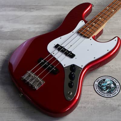 2002 Fender Japan Jazz Bass Standard (Candy Apple Red) image 1