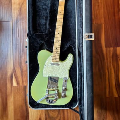 2015 Fender American Standard Telecaster w/ Bigsby - Refinished Aged Pistachio Nitro image 8