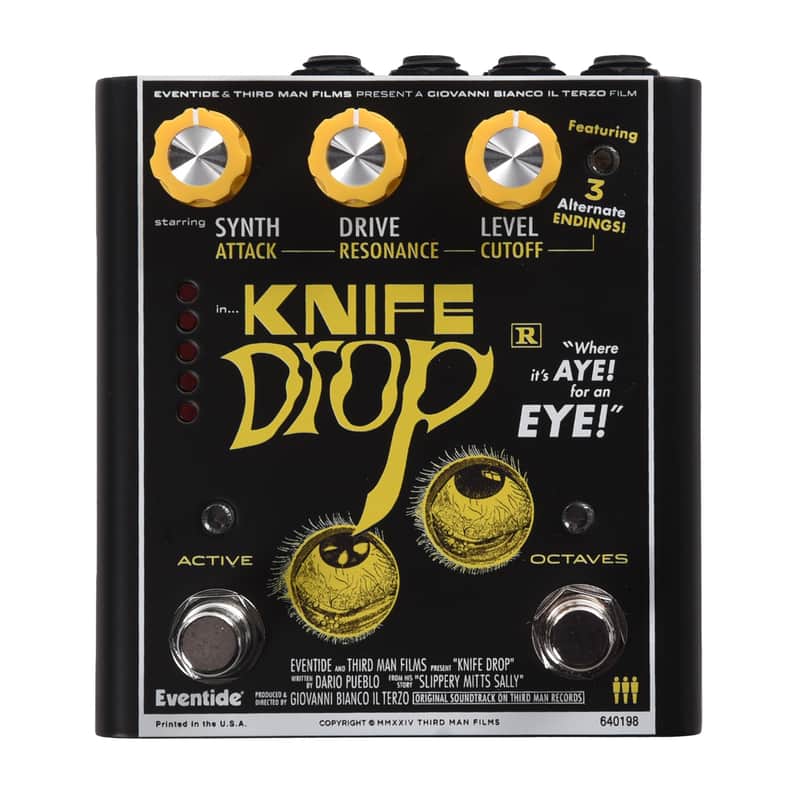 Third Man Hardware & Eventide Knife Drop Fuzz/Synth Pedal image 1