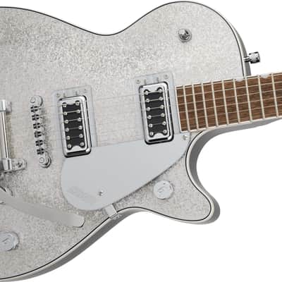 GRETSCH - G5230t Electromatic Sparkle Jet Ft Silver Sparkle 2507914517 image 4