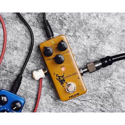 Nux HORSEMAN-OD Pédale d'overdrive analogique Horseman NOD-1 gold/silver image 7