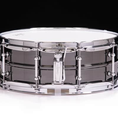 Ludwig Black Beauty 5x14 Snare Drum w/ Tube Lugs image 2