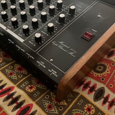 very rare Marshall 8 Channel Mixer 100w 1978 - Vintage Mixer with Spring Reverb, Power Amplifier and Preams image 12