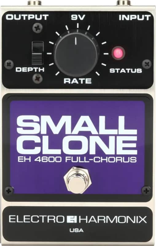Electro-Harmonix Small Clone Analog Chorus Effects Pedal image 1