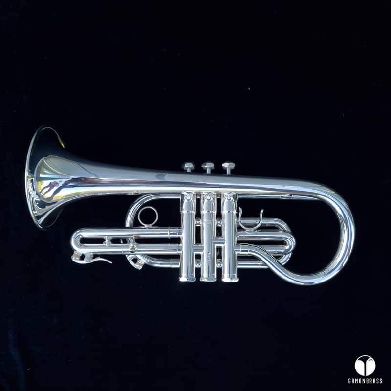 Custom Schilke Chicago XA1 English style cornet mouthpiece gamonbrass image 1