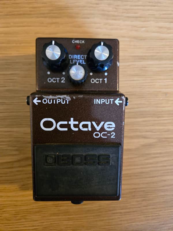 Boss OC-2 Octave (Silver Label) 1997 - 2005 - Brown image 1
