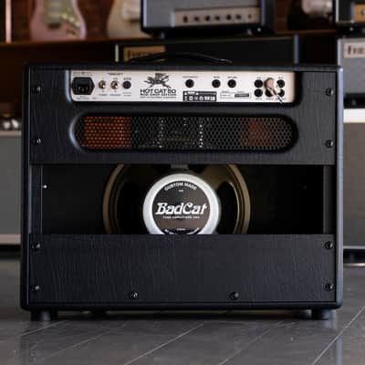 Bad Cat Mod Shop Hot Cat 50 Tube Amplifier 1X12 Combo image 2