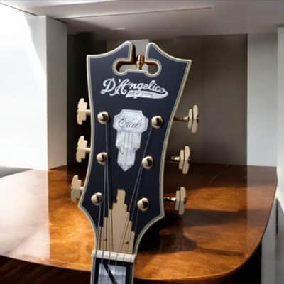 D'Angelico Excel Exl 1 Archtop Single Cutaway Hollow Body, Dark Iced Tea Burst * w/Case DAEEXL1DITBGT image 10