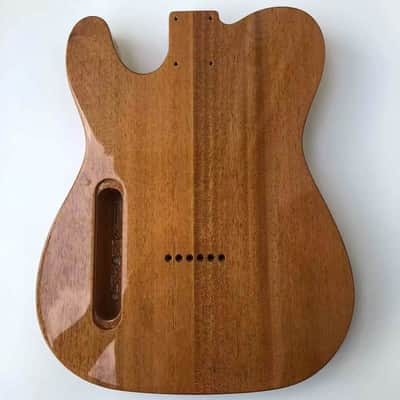 HH Mahogany Wood Guitar Tele Style Body image 3