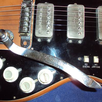 Vintage original Höfner 173 , Vinylcover, Tremolo , 3 Pickups, from 1962 image 13