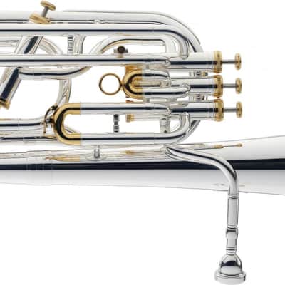 Levante LV-BH5411 Professional Key of Bb Baritone, 4 Monel Pistons (3+1) w/Soft Case & Mouthpiece image 5