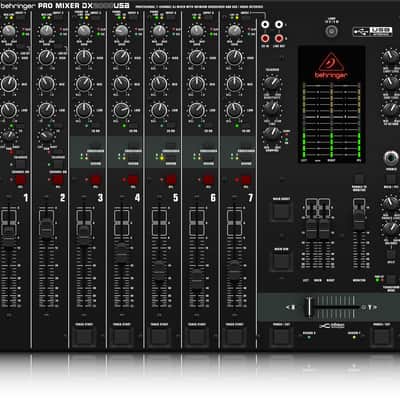 Behringer Pro Mixer DX2000USB 7-channel DJ Mixer with USB Interface