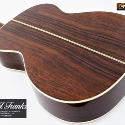 MJ Franks 000-42 Style, Short Scale, Euro Spruce, Madagascar RW, 1-11/16" Nut image 20
