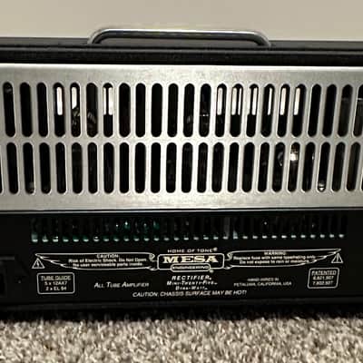 Mesa Boogie Mini Rectifier Twenty-Five 2-Channel 25-Watt Guitar Amp Head image 7