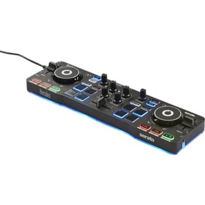 Hercules DJ Control Starlight Compact Controller w/ Built-in Serato Soundcard image 2