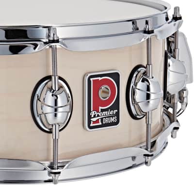 Premier Genista Classic 14" x 5.5" Birch Ermine Snare Drum PGB1455SERI image 5