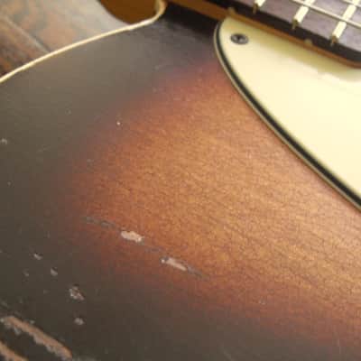 MJT 1962 Telecaster Custom Reissue Aged Relic 62 Tele Nash Fender Bridge image 11