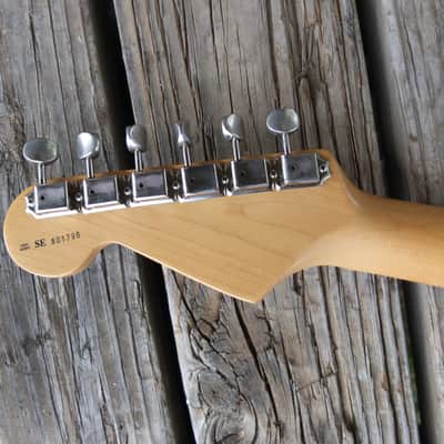 Fender Eric Clapton Artist Series Stratocaster with Lace Sensor Pickups 1988 - 2000 - Torino Red image 6