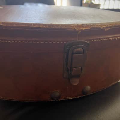 Gibson vintage 50's Lufton case for ES-150, J-200. ES-300,ES-175 case 1950s - brown image 4